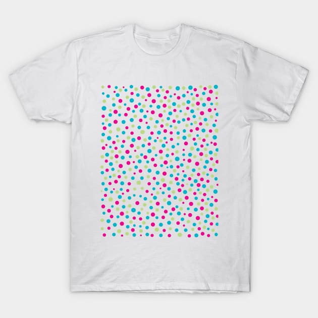 Confetti Dots T-Shirt by SarahMurphy